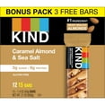 thumbnail image 2 of KIND Nut Bars, Caramel Almond & Sea Salt, 1.4 oz, 15 Count, 2 of 5