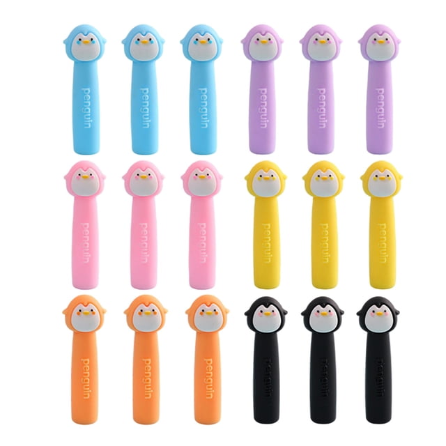 Protective Case Silicone Pencil Cap Cartoon Cat Paw Pencil Tip Protector for Wooden Pencils Extend Usage Time Reduce Waste Stress Relief Classroom Rewards