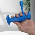 thumbnail image 1 of Herramienta de masaje de tejido profundo, herramienta de masaje con protector de pulgar para oficina en casa (azul), 1 of 9