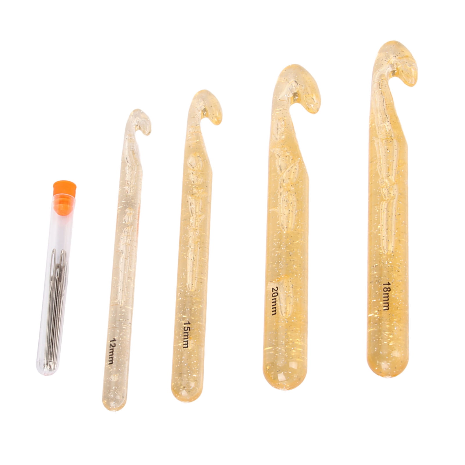 Huge Crochet , Jumbo Crochet Hook Smoothing 4 Pieces For Handicraft