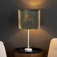 thumbnail image 1 of Pantalla de lámpara de tela, pantalla de lámpara de repuesto, Protector de lámpara de araña, cubierta de lámpara de sombra de luz para el hogar, sala Dorado, 1 of 8