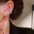 thumbnail image 3 of 2023 3pcs New Crystal Drop Earrings With Bling Bling Cubic Zirconia Temperament Women Earrings High Quality Silver Color Trendy Jewelry----20--Produc 20, 3 of 5