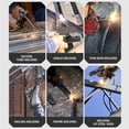 thumbnail image 4 of Gasless MIG/TIG/Stick 3-in-1 Welder - Multi-Process Welding Machine For Flux Core, Gas Shielded & Arc Welding, 4 of 7