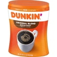 Dunkin Ground Coffee - Original Blend Medium Roast, Certified Organic ...
