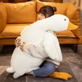 thumbnail image 4 of Plush Goose Stuffed Animal Big White Goose Plush Toy Big Swan Plush Toy  Large Goose Stuffed Toy  Goose Animal Plush Swan Stuffed Animal Plush Stuffed Duck Plush Toy, 4 of 9