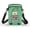 St. Patrick's Day Leprechaun Gold, variant on HELLHERO Sling Bag for Men, Women Casual Use Green Butterfly Heart Adjustable Crossbody Bag Lightweight