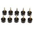 thumbnail image 2 of 20 Pcs/10 Paires Embouts de Remplacement pour Talons Hauts pour Femmes Goujon de Réparation de Chaussures Forme Ronde Petit, 2 of 7