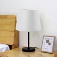 thumbnail image 4 of Small Lamp Shade, Fabric Lampshade for Table Floor Light, E27 E14 Dual Use, Hand Crafted Conical Lamp Shade, Wide Application with Suitable Scope for Most Furniture, 4 of 7