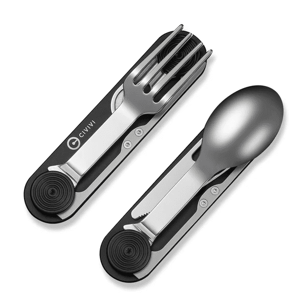 CIVIVI Knives Partake Multi-tool 4-in-1 Black Aluminum & Stainless Steel Camp Knife C24032C-1