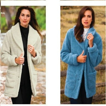 California Natural Skin & Coat - Totes Women's 612292 Berber Fleece Jacket Natural 3XL