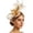 Yellow, variant on Fgnfyis Fascinator for Women Elegant Wedding Tea Party Ladies Day Floral Fascinator Hat Headdress Hair Accessories for Women White One Size