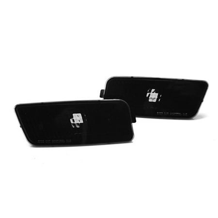 - 10-14 VW MK6 GTI FRONT BUMPER SIDE MARKER LIGHTS - CRYSTAL SMOKE
