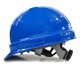 thumbnail image 2 of IGA Casco de Seguridad Industrial Marca, Plagosur Clase E (MATRACA, Azul Cielo), 2 of 6