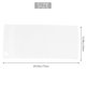 thumbnail image 4 of Juego de toallas de baño Classic Pleasant Home - Algodón peinado Blanco, 4 of 5
