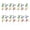 28PCS, variant on 28 Pieces 3D Dragon Fly Garden Stakes Dragonflies Garden Ornaments Patio Decoration Dragonfly Stakes with Sticks, 4 Colors