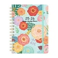 thumbnail image 2 of Kchsji 2025 Personalized Weekly Monthly Planner Flower Schedule English Diary A5 Coil Binding Notebook for Daily Planning Goal Tracking Note Taking Business Personal Organizer Large Writing Space, 2 of 9