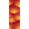 thumbnail image 4 of Momeni New Wave 7'9" X 7'9" Tapis Contemporain Rond en Laine Touffetée à la Main en Orange, 4 of 4
