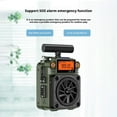 thumbnail image 2 of AM Shortwave Radio with Bluetooth and NOAA Alert,Small Rechargeable Radios,Portable Mini Radio with APP Control,Bass,SOS Alarm,Preset,T-Type Antenna,Emergency w/ 9.9 Ft Wire Antenna for Camping, 2 of 8