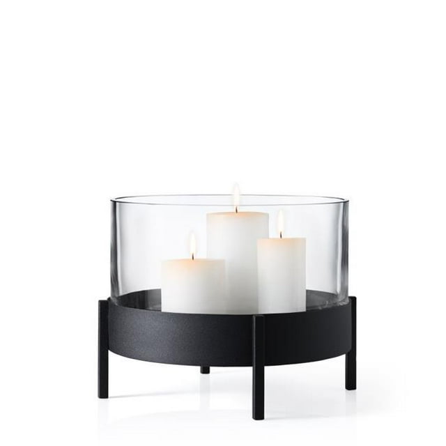 Blomus 65561 Powder Coated Steel Pillar Candle Tray