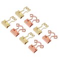 thumbnail image 3 of Office Binder Clips, Strong Clamping Force Arrows Fork Shape Cute Paper Clamps Versatile 100pcs  For Document For Student, 3 of 8