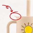 thumbnail image 2 of VODVOB Printed Silicone Baby Cup – BPA-Free Spill-Proof Training Cup with Cute Designs & Handles for Toddlers, 2 of 8