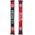 thumbnail image 2 of U.S. Soccer Unisex Acrylic Scarf, Blue, 1-Piece, 2 of 2