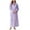 Purple, variant on Unisex Plush Fleece Robe For Women Men, Soft Textured Bathrobe, Lady Cozy Spa Long Robe Clearance Sale Mint Green XL