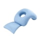 thumbnail image 2 of Almohada para la siesta Almohada facial Almohada de apoyo para el cuello Cojín de descanso Portátil Cómodo Actualización azul, 2 of 9