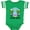 Football Green and White, variant on Inktastic Summer Vacation in Delray Beach Boys or Girls Baby Bodysuit