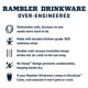 thumbnail image 4 of Vaso YETI Rambler apilable de 473 ml con aislamiento al vacío, 4 of 9