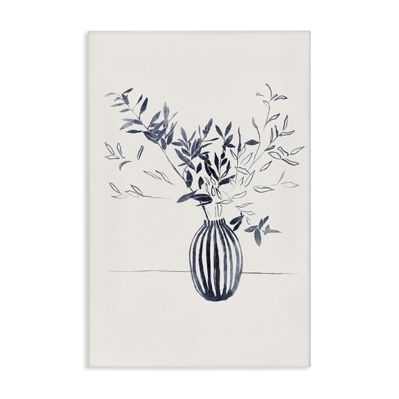 Stupell Industries Modern Minimal Bud Vase Canvas Art, 16 x 24, by Yuyu Pont