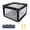 Black, variant on Baby Playpen,Play pens For Babies And Toddlers,Small play Yard 36" x36" Indoor & Outdoor Mini Baby Fence Play Area Anti-Fall with Gates, with Breathable Mesh, with Pull-Up Ring(Grey)