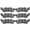 3 pairs 261, variant on Motorcycle Front and Rear Brake Pads For Honda XL1000 For Varadero 1000 1999-2006 CBR1100 XX CBR 1100 XX For Blackbird 1997-2008