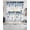 DarkBlue, variant on Green Spring Botanical Swag Valances for Windows, Small Curtains Drapes, Weeping Eucalyptus Butterfly Kitchen Window Curtains Over Sink Window Treatment Valance for Bedroom/Bathroom 56"x36"