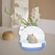 thumbnail image 5 of Portador de hámster Transporte saliente Jaula de viaje Casa de vacaciones Suministros para mascotas Bolsos para erizo Chinchilla Loros pequeños Sugar - azul Sunnimix Jaula transportadora de hámster, 5 of 8