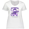 thumbnail image 3 of Inktastic Fibromyalgia Invisible Disease Women's Plus Size T-Shirt, 3 of 5
