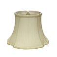 thumbnail image 1 of Cloth & Wire SI08970 Slant Inverted Corner Oval Softback Lampshade with Washer Fitter, Egg, 1 of 2