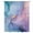 Sky Blue Light Pink Beige, variant on Blue Purple Pink Ombre Sheer Curtains 45 Inches Long, Modern Marble Abstract Light Filering Curtains, Breathable Simi Curtain Privacy Drapes for Kitchen Bathroom Lightweight Small Window Treatment