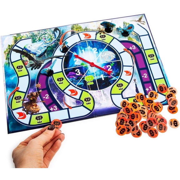Cardinal How To Train Your Dragon The Hidden World Path Game, Age 3 , 2-4 Players