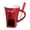 Red, variant on Yammee Ceramic Chocolate Fondue Mug Durable Ceramic Fondue Pot Accessory Perfect For Family Celebration And Event