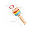 thumbnail image 6 of Gallickan Game with Ball Paddle Ball with String Cup and Ball Game Mini Wood Catch Ball Hand Eye Coordination Ball Catching Cup!, 6 of 7