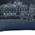 thumbnail image 4 of 35" Black Washington DC Nighttime Skyline Lumbar Decorative Pillow, 4 of 6