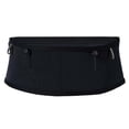 thumbnail image 1 of Cangurera Deportiva Riñoneras Negro con Cinturón Elástico para Hombre y Mujer, 1 of 9