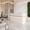 White & Light Oak, variant on 71" Modern Reception Desk with Power Outlets, Lockable Storage, LED Lighting, Keyboard Tray & Storage Cabinets, Black & Walnut