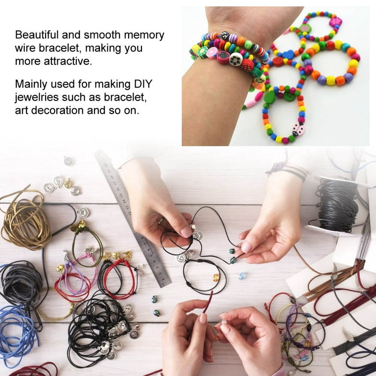 How to Make a Memory Wire Cuff Bracelet