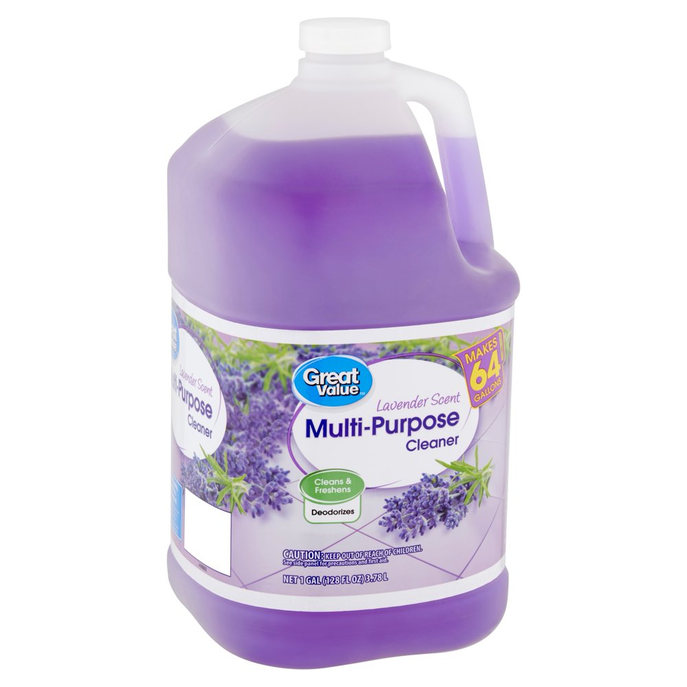 Great Value Lavender Scent MultiPurpose Cleaner, 1 Gallon Walmart