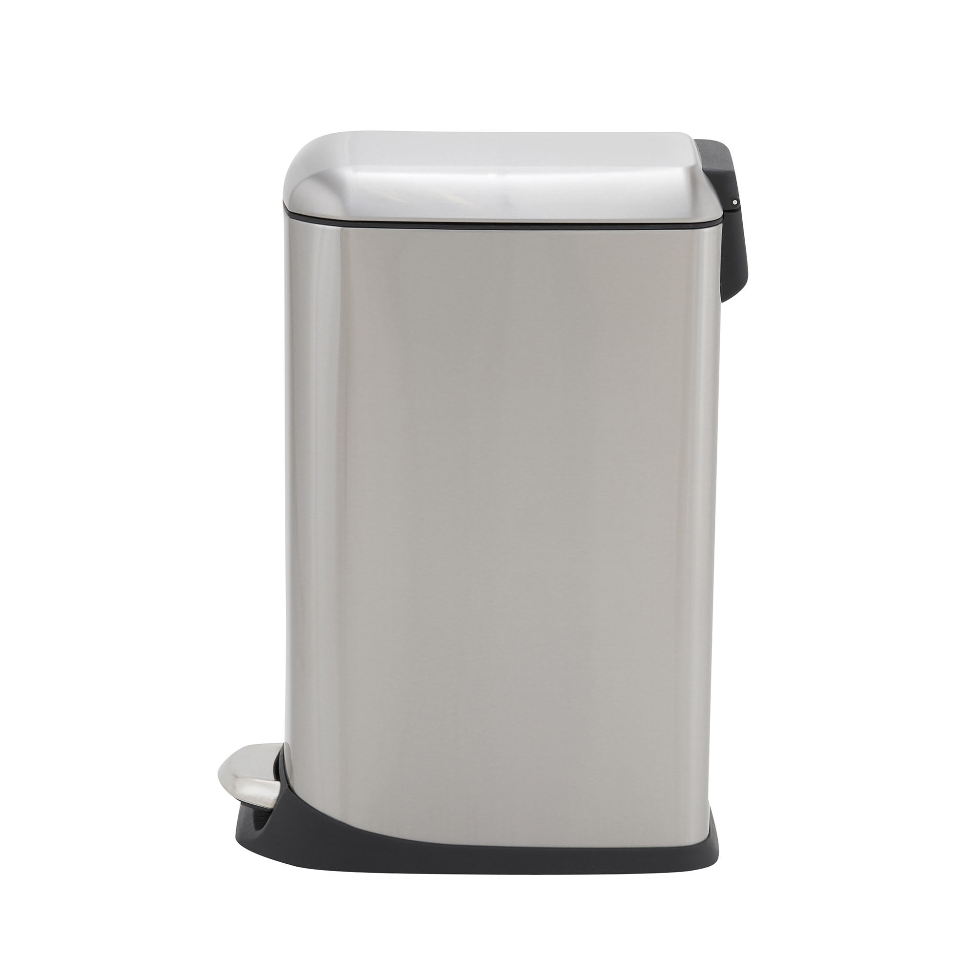  moisture Garbage Cans Smart Trash Can Stainless Steel Indoor  Trash Can 20L/30L Capacity Household Toilet Round Living Room Trash Can  Indoor Trash Can (Color : A, Size : Large) : Home