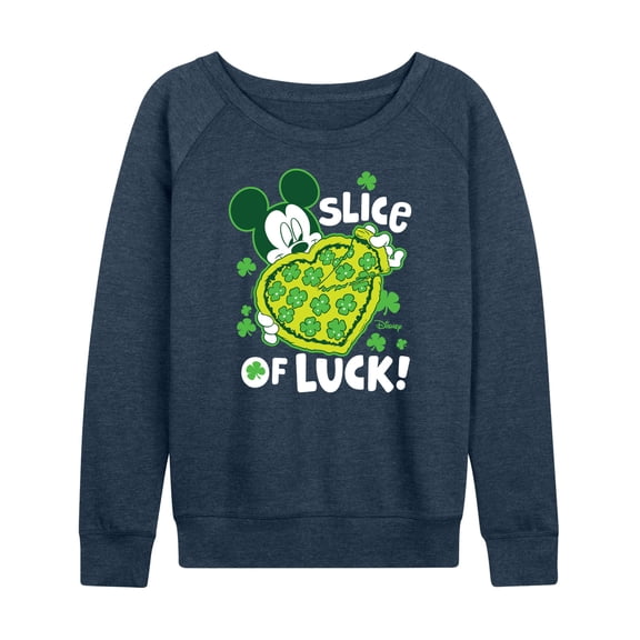 Disney - Slice Of Luck - Women's Lightweight French Terry Long Sleeve Shirt