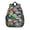 Dinosaur and Skeleton, variant on Dinosaur and Text Black Pattern Backpack for School, Cute School Bag with Adjustable Shoulder Straps and Padded Back, 15"x11.42"x5.5"
