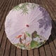 thumbnail image 4 of Bewildely Paraguas de tela de seda, estilo chino tradicional, papel al óleo, danza clásica femenina, sombrilla decorativa, disfraz, accesorios de Paraguas de lluvia Tipo 19 Bewildely HA073075-02, 4 of 6